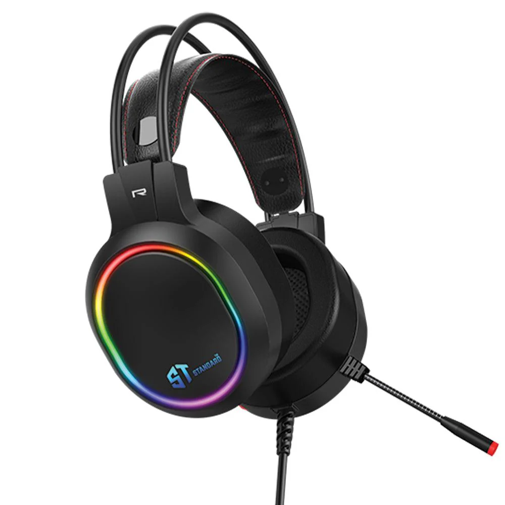 ST-Standard GM-09 Stereo RGB Gaming Headphone - الصورة 3