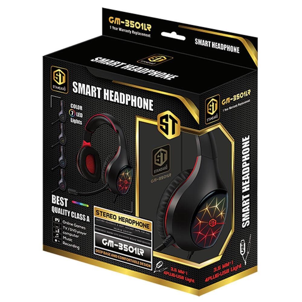 ST-Standard GM-3501LR Stereo Gaming Headphone - الصورة 5