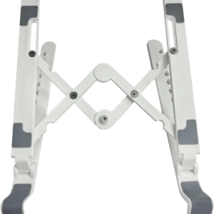 Laptop Folding Desktop Stand Gigamax Plus, 7-levels, White, GM-11 حامل لاب توب قابل للطي من جيجاماكس بلس أبيض، GM-11