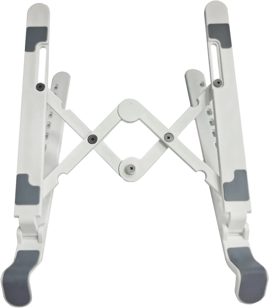 Laptop Folding Desktop Stand Gigamax Plus, 7-levels, White, GM-11 حامل لاب توب قابل للطي من جيجاماكس بلس أبيض، GM-11