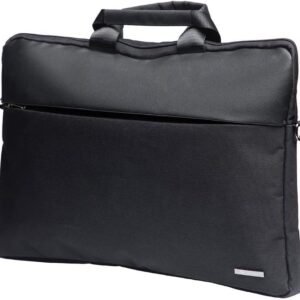 L'AVVENTO (BG606) Laptop Sleeve High Quality Micro Fiber Material 14" - Black لافينتو BG606 شنطة Sleeve للابتوب حجم يصل الي 14بوصة - أسود