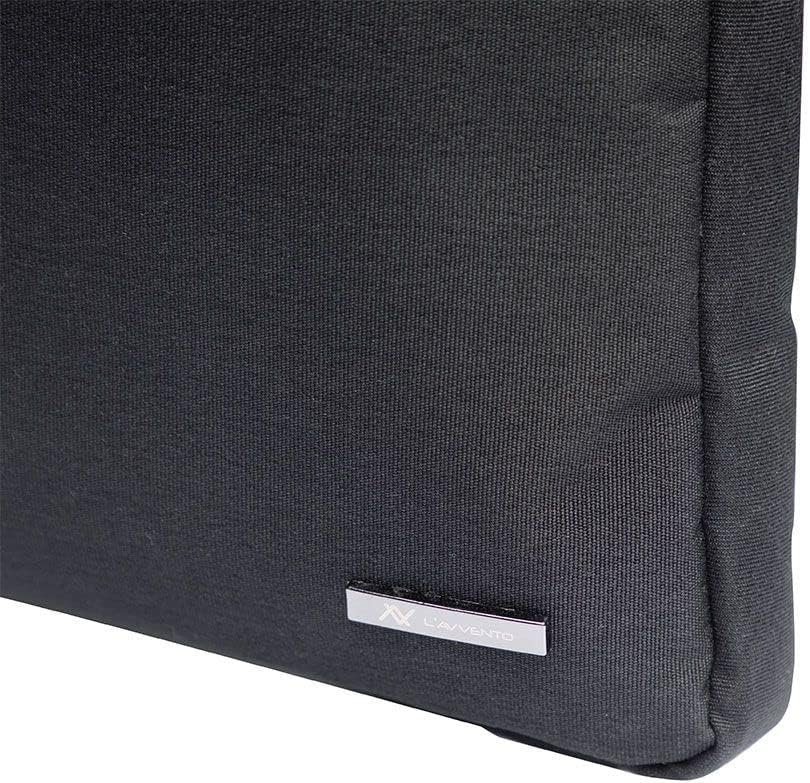 L'AVVENTO (BG606) Laptop Sleeve High Quality Micro Fiber Material 14" - Black لافينتو BG606 شنطة Sleeve للابتوب حجم يصل الي 14بوصة - أسود - الصورة 5