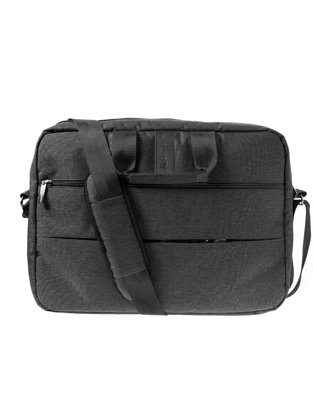 L'AVVENTO (BG63B) Office Laptop Shoulder Bag fit up to 15.6” - Black لافينتو BG63B - شنطة مكتب للاب توب - يصل الى 15.6 بوصة - اسود - الصورة 5