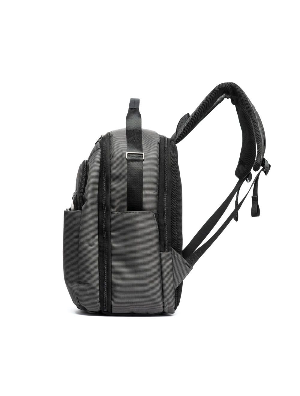 L'AVVENTO (BG843) Laptop Business Backpack fits up to 15.6" - Gray لافينتو BG843 شنطه ظهرBusiness لابتوب حجم يصل الي 15.6 - رمادي - الصورة 2