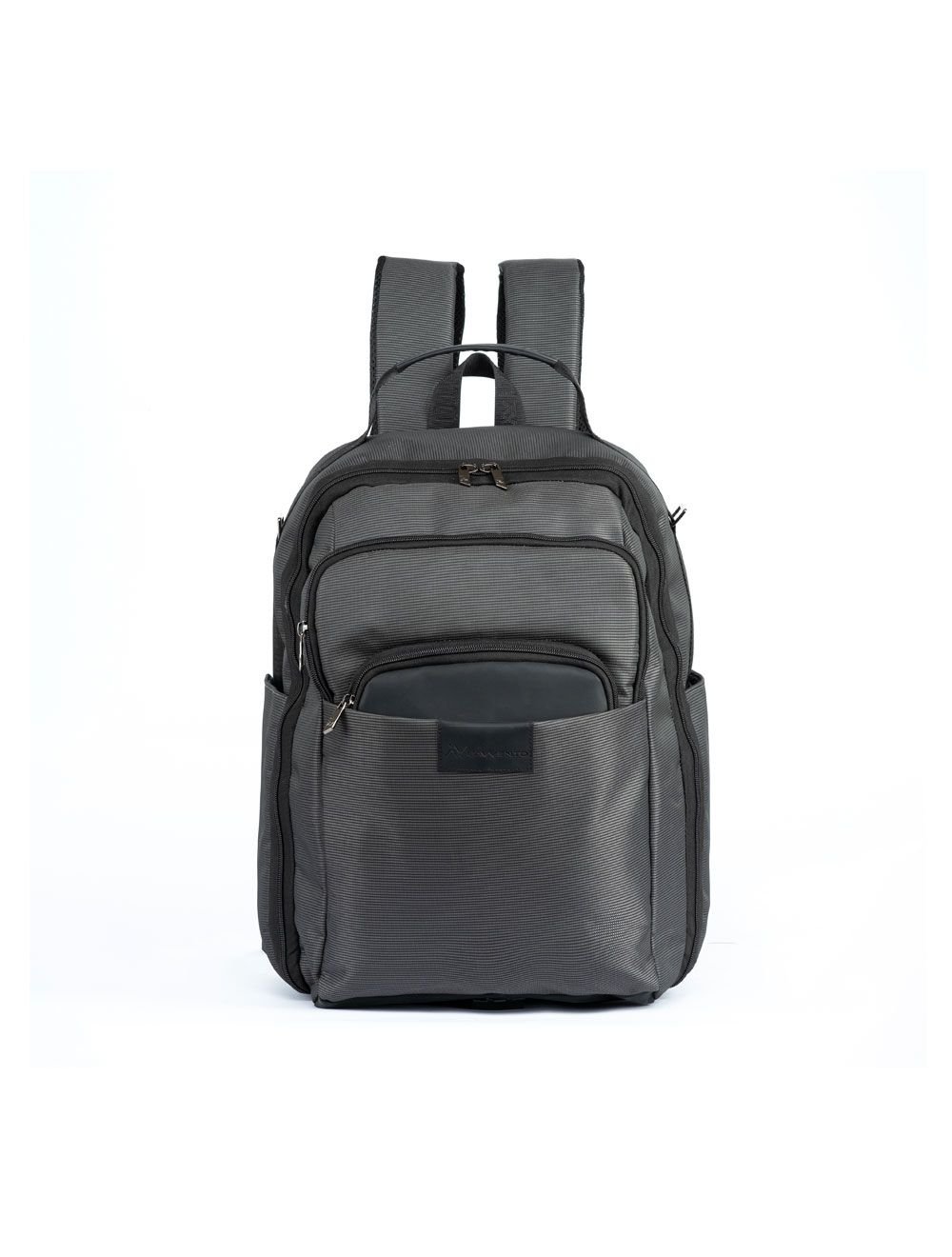 L'AVVENTO (BG843) Laptop Business Backpack fits up to 15.6" - Gray لافينتو BG843 شنطه ظهرBusiness لابتوب حجم يصل الي 15.6 - رمادي