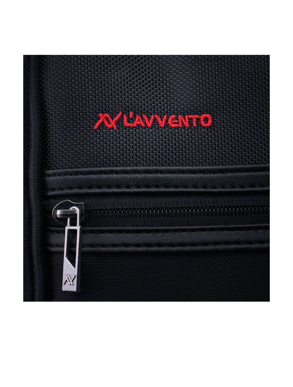 L'AVVENTO (BG915) Laptop Backpack fits up to 15.6" - Black لافينتو (BG915) شنطه ظهر لاب توب 15.6 بوصة - أسود - الصورة 4