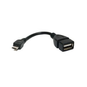 2B (CV067) - Cable From Micro USB 5 Pin to USB A Female - 10CM توبى CV067 - من ميكرو يو أس بى 5 Pin الى يو أس بى A Female - طوله 10 سم