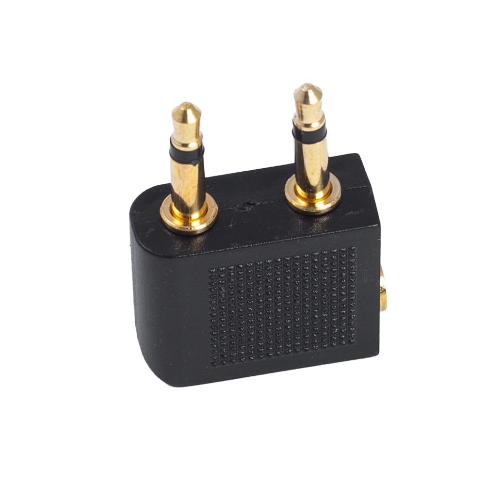 2B (CV095) 2*1 Connector 2 AUX Male * 1 Female - Gold توبي (CV095) 2 * 1 محول 2 AUX Male * 1 Female - ذهبي