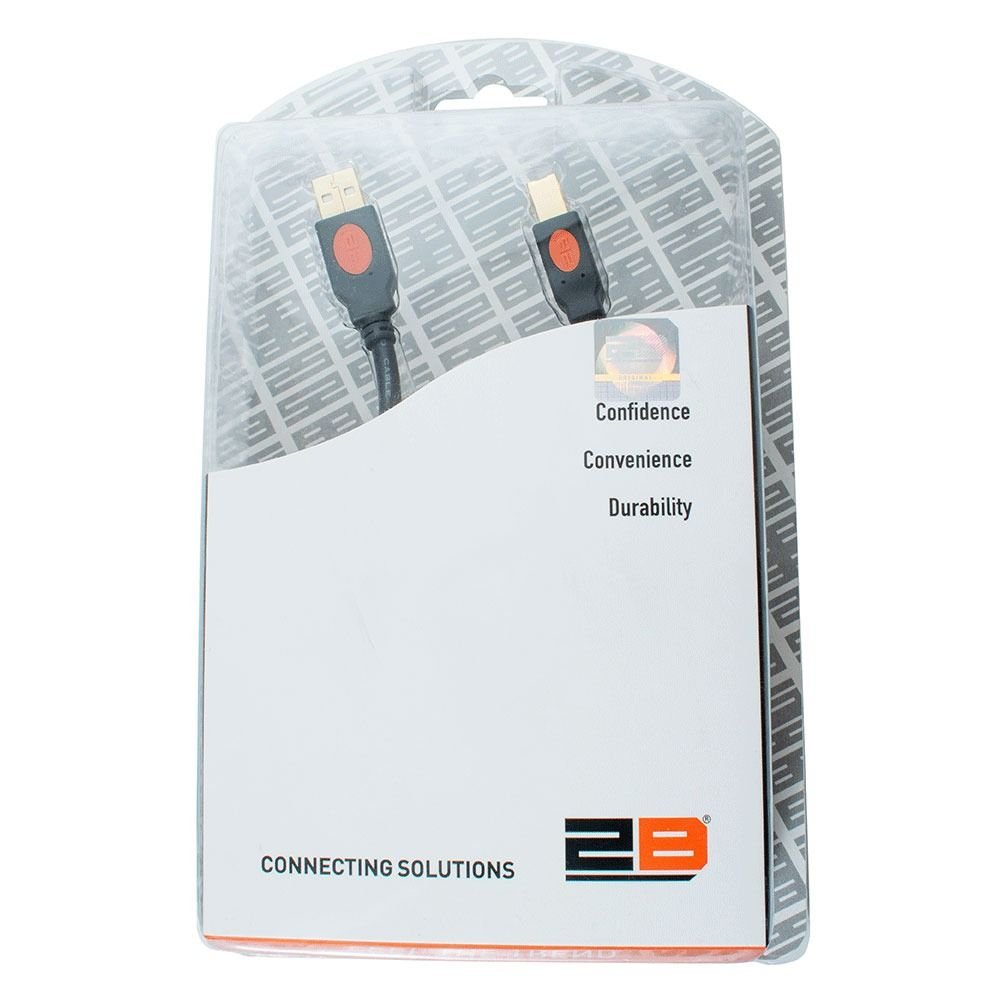 2B (DC026) Cable USB Printer M/M - 5M توبى DC026 - كابل طابعة يو أس بى - طوله 5 متر - الصورة 6