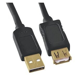 2B (DC074) Connecting Solution - USB Extension Cable M/F 10M Support Wifi And 3G Dongles توبي (DC074) تطويله كبل USB - أسود