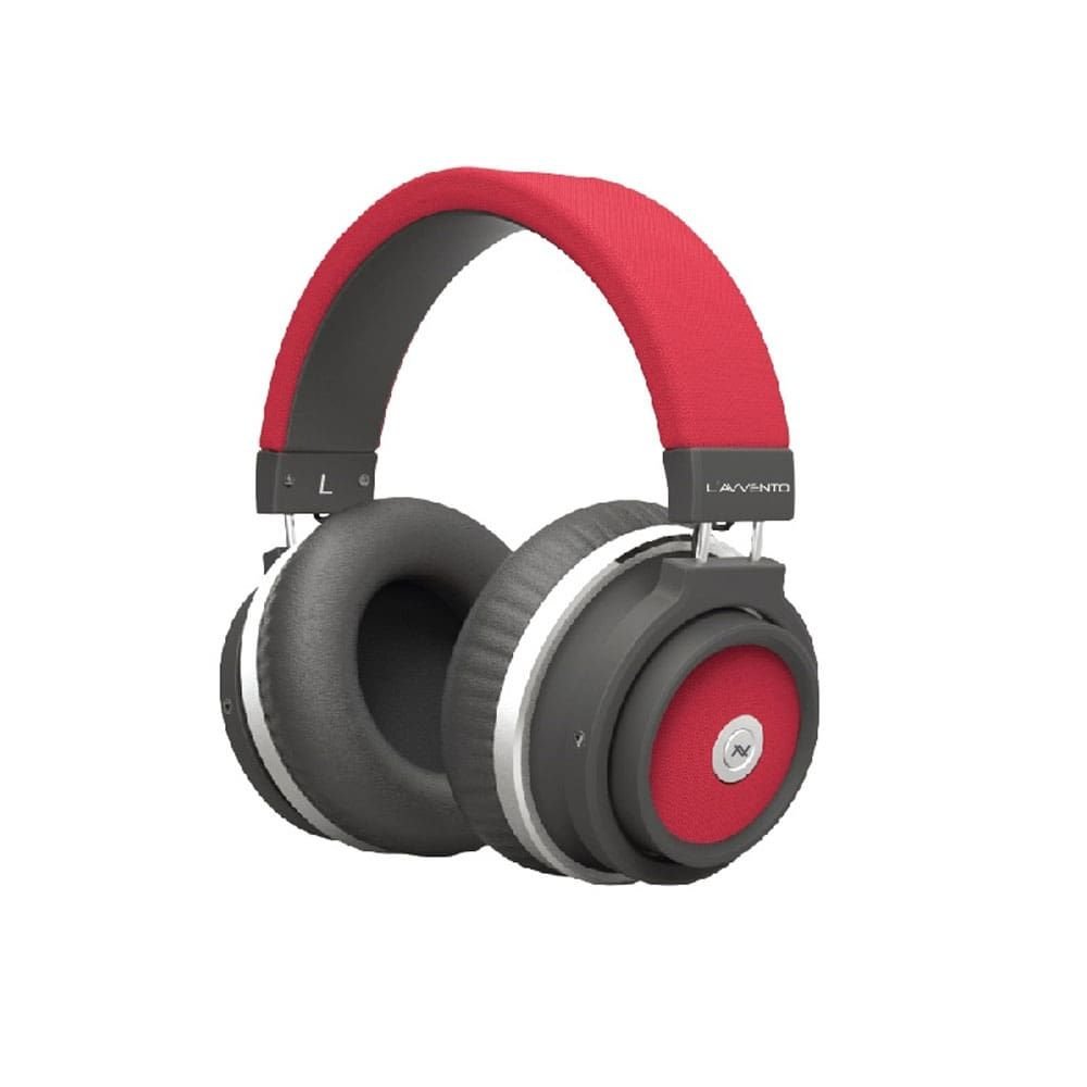L'AVVENTO (HP15R) Wireless Bluetooth 5.0 Headphone - Red لافينتو HP15R سماعة رأس لاسلكية بلوتوث - أحمر