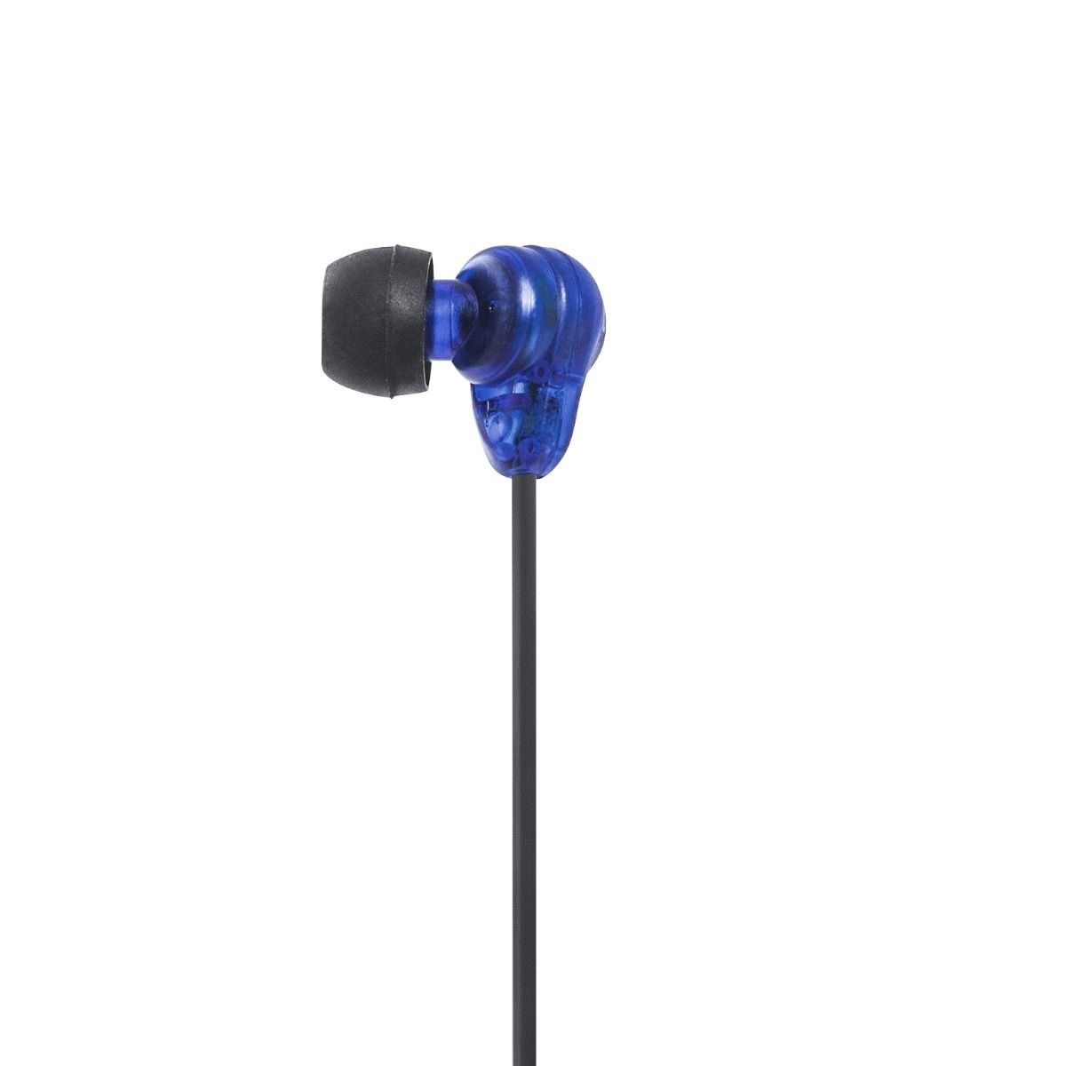 L'AVVENTO (HP66L) Sleeping earphone with Mic 3.5mm with Volume Control - Blue لافينتو HP66L سماعة أذن مع ميكرفون و تحكم في مستوى الصوت - أزرق - الصورة 5
