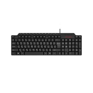E-train (KB012) MultiMedia Compact Keyboard 104-Key اي ترين KB012 لوحة مفاتيح MultiMedia