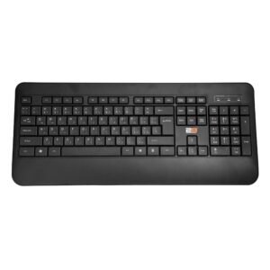 2B (KB665) Business Wired Multimedia Keyboard 2M Shilded Cable - Black توبي KB665 لوحة مفاتيح MultiMedia كابل 2 متر - أسود