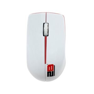 2B (MO33R) 2.4G Wireless Mouse - Red With White Cover توبي (MO33R) ماوس لاسلكي 2.4G - أحمر*أبيض