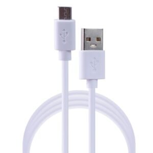 E-train (MP200) Car Charger 2.1MAh with Micro USB Cable 1M - with Led Indicator - White