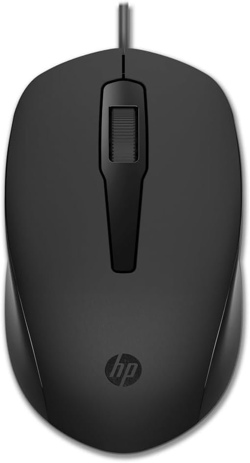 HP Wired Mouse 150- Black - الصورة 2