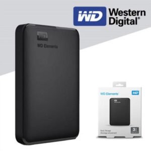 WD External Hard Drive Case Western Digital Elements (Black)