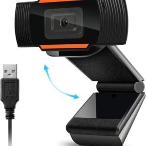 HD 1080P Webcam with Microphone, USB(2.0/3.0)