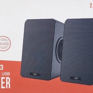 مكبر صوت للوسائط المتعددة USB2.0 موديل Q7-013 - اسود