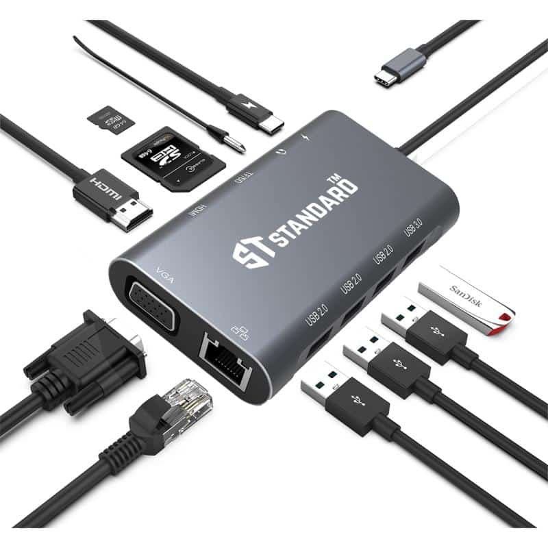 محول standard USB-C (11X1) St 9591A Plus - الصورة 4