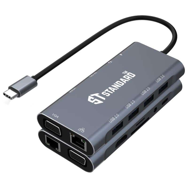 محول standard USB-C (11X1) St 9591A Plus - الصورة 2
