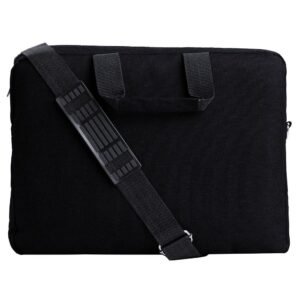 اي ترين (BG11B) شنطة لاب توب للحمل على الكتف حجم يصل الى 15.6 بوصة - أسود-E-train (BG11B) Laptop Messenger Shoulder Bag up to 15.6" - Black