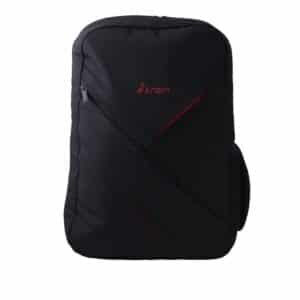 أي ترين (BG810) شنطه ظهر لاب توب حجم يصل الى 15.6 - أسود*أحمر-E-train (BG810) Laptop Backpack Fits Up to 15.6 - Black with Red Lines