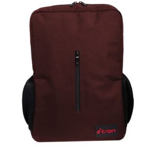 اي ترين (BG90R) شنطة ظهر تصل الي 15.6 بوصة - أحمر-E-train (BG90R) Backpack Bag Fit Up to 15.6" - Red