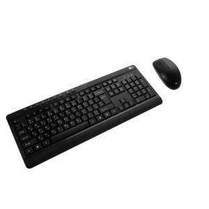 توبى (KB443) - كومبو لوحة مفاتيح و ماوس لاسلكي - أسود-2B (KB443) Combo Keyboard and Mouse Wireless - Black