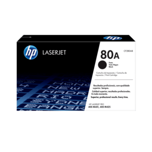 خرطوشة مسحوق الحبر الأسود HP 80A LaserJet