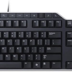 Dell KB522 USB QWERTY English Black,Silver keyboard