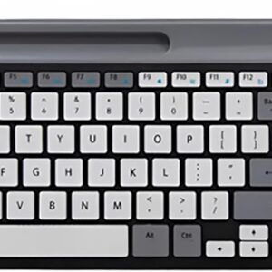 MJK K2 Wired Keyboard - Grey White