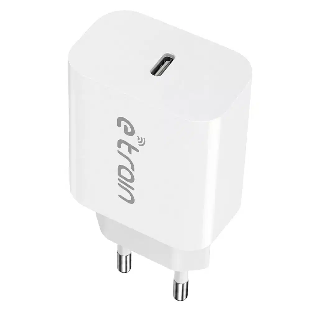 E-Train MP541 GaN Wall Charger Type-C 3A 45W Fast Charging - White