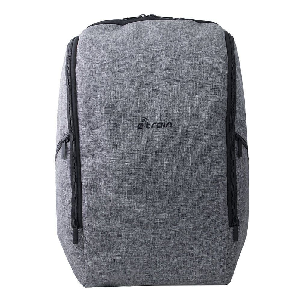 E-train (BG812) Laptop Backpack Fits Up to 15.6” - Gray