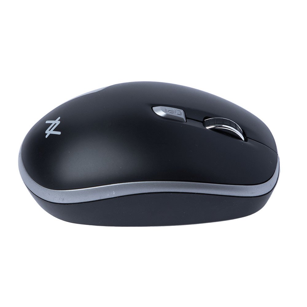 L'AVVENTO (MO34S) 2.4 GHz Wireless Mouse - Black*Silver - الصورة 2