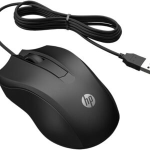 HP Wired Mouse 100 - 6VY96AA#ABB - Black