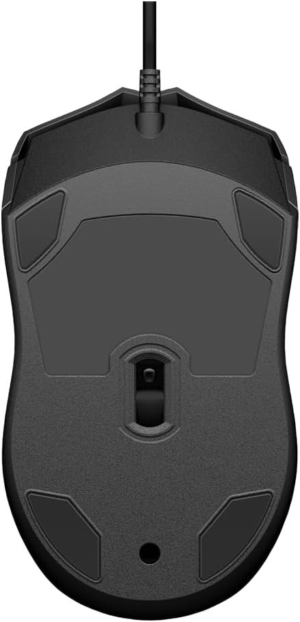 HP Wired Mouse 100 - 6VY96AA#ABB - Black - الصورة 4