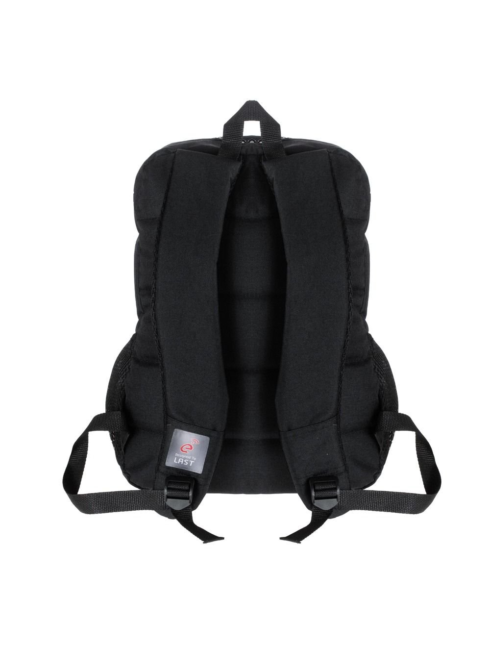 اي ترين شنطة ظهر تصل الي 15.6 بوصة - أسود-E-train (BG02B) Backpack Bag Fit Up to 15.6" - Black - الصورة 3