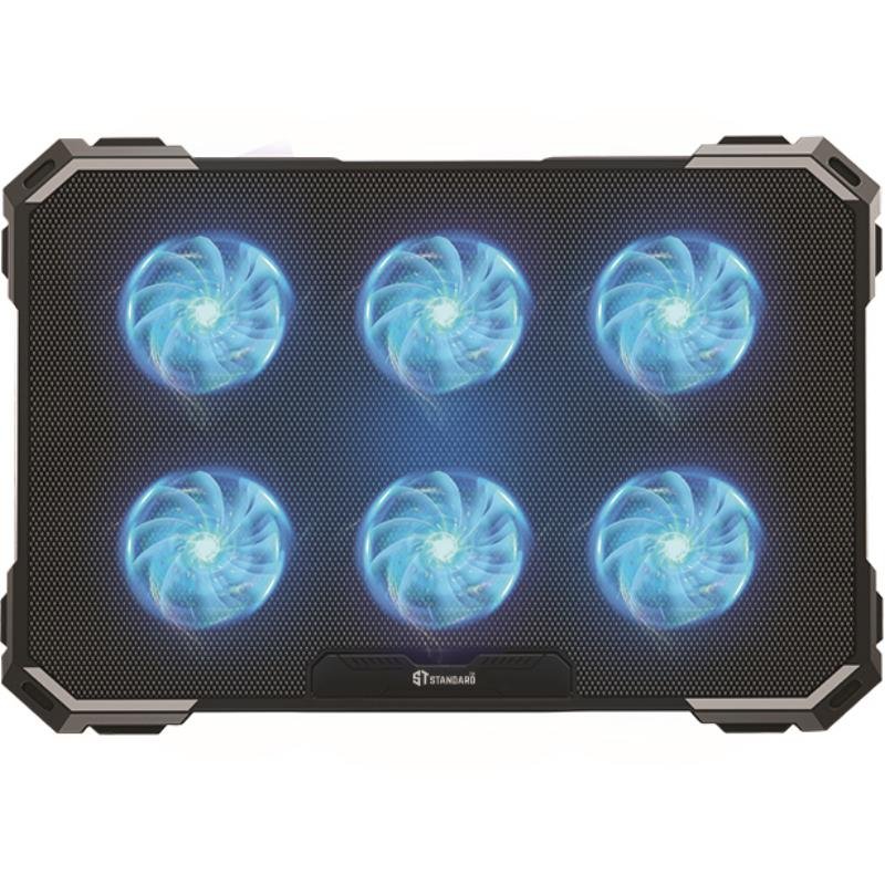 حامل تبريد قياسي للاب توب ICE-06N-من استاندرCooler Laptop St ICE06N - الصورة 3