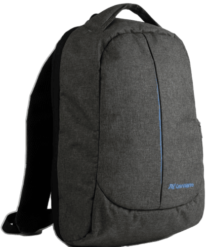 لافينتو (BG04A) شنطة ظهر Discovery Laptop Anti-Theft - حجم يصل الى 15.6 بوصة-L'AVVENTO (BG04A) Discovery Laptop Anti-Theft Backpack fit up to 15.6” Nylon with Padded Laptop Compartment - Gray - الصورة 2