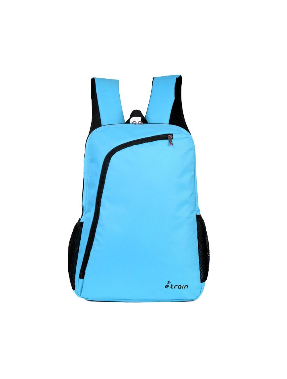اي ترين (BG02Q) شنطة ظهر تصل الي 15.6 بوصة - أزرق سماوي-E-train (BG02Q) Backpack Bag Fit Up to 15.6" - Turquoise - الصورة 4