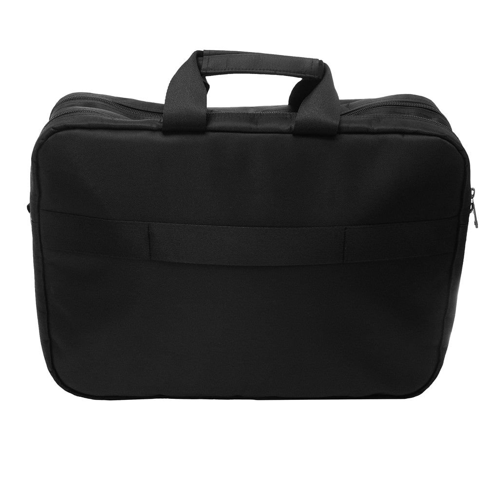 L'AVVENTO (BG733) Office Double Laptop Shoulder Bag - Up to 15.6" - Black لافينتو (BG733) شنطة لاب توب حجم يصل الى 15.6 بوصة - أسود - الصورة 3