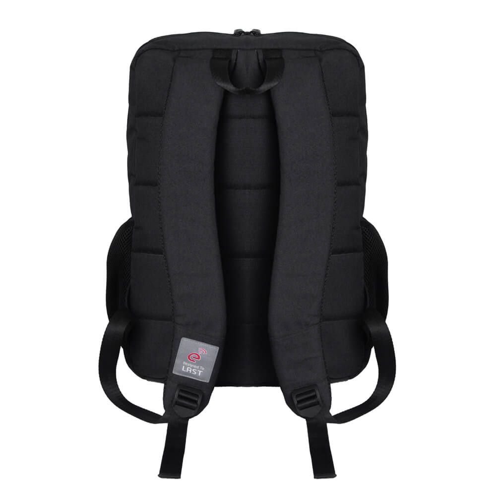 E-train (BG90B) Backpack Bag Fit Up to 15.6" - Black اي ترين (BG90B) شنطة ظهر تصل الي 15.6 بوصة - أسود - الصورة 5