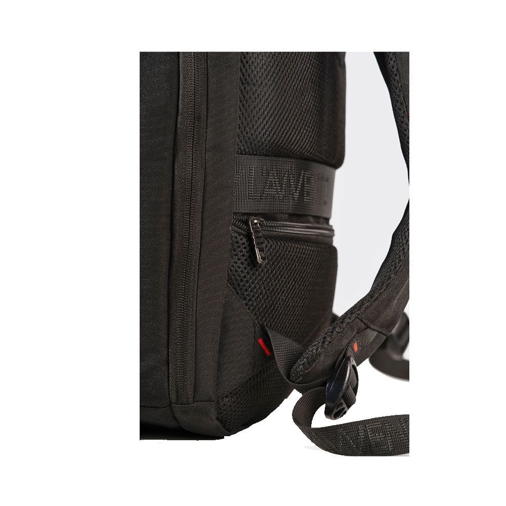 L'avvento (BG916) Laptop Backpack, Made by High Quality Polyester with Zipper Puller fits up to 15.6" - Black - الصورة 5