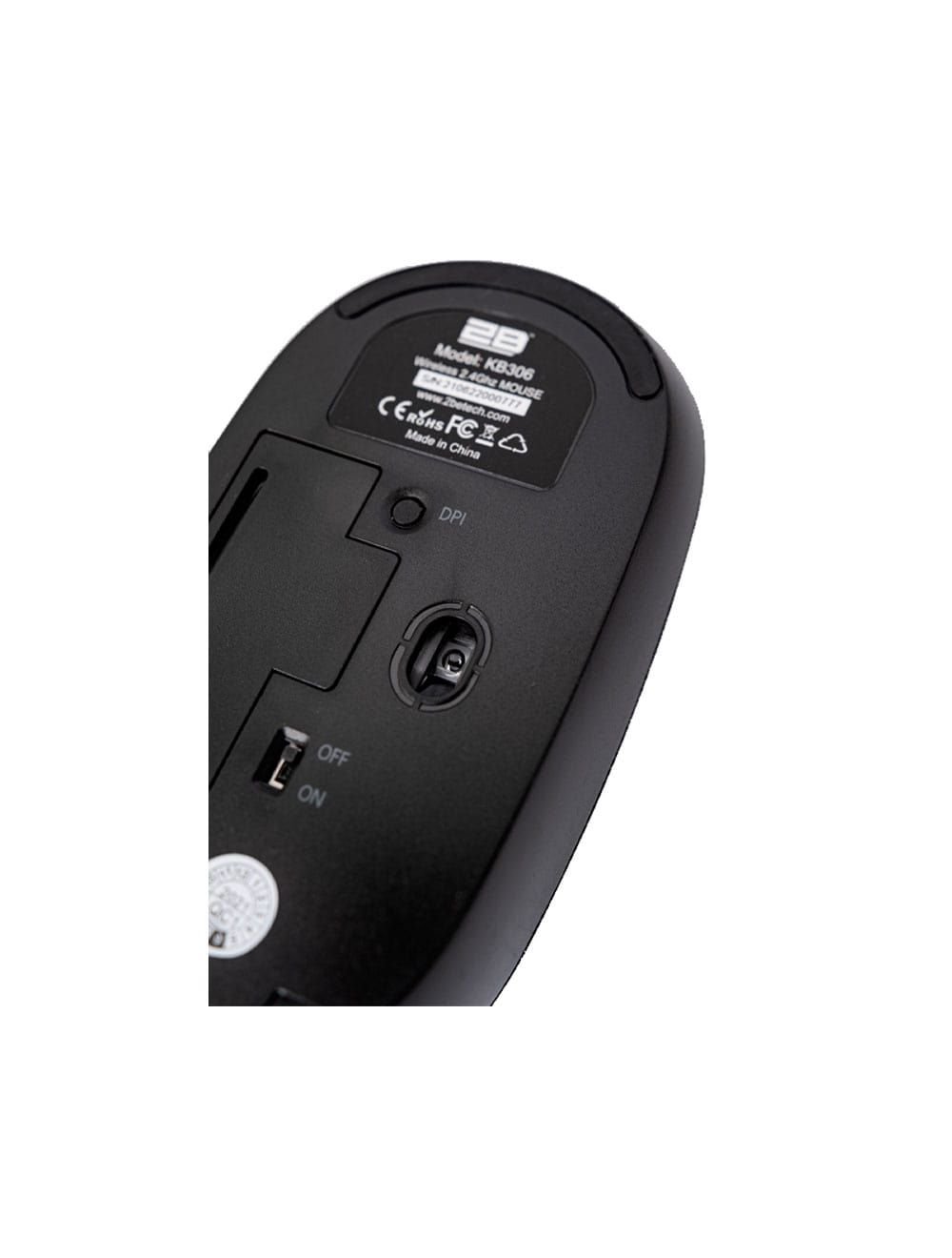 توبى (KB306) لوحة مفاتيح و ماوس لاسلكي Business Series - رمادي غامق*أسود-2B (KB306) Business Series Wireless Keyboard and Mouse Combo - Dark Gray*Black - الصورة 9