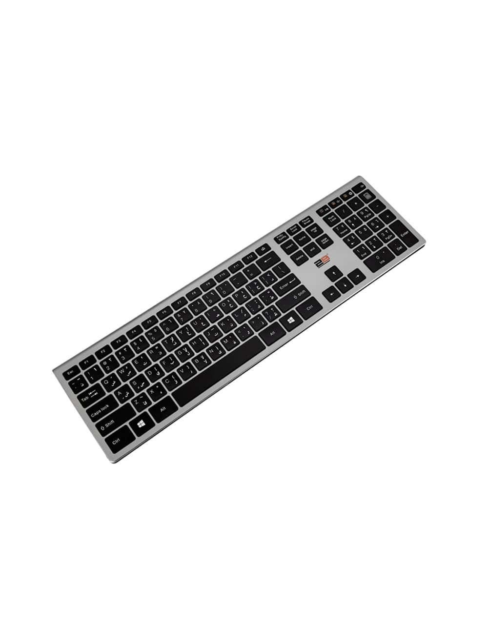توبى (KB306) لوحة مفاتيح و ماوس لاسلكي Business Series - رمادي غامق*أسود-2B (KB306) Business Series Wireless Keyboard and Mouse Combo - Dark Gray*Black - الصورة 2