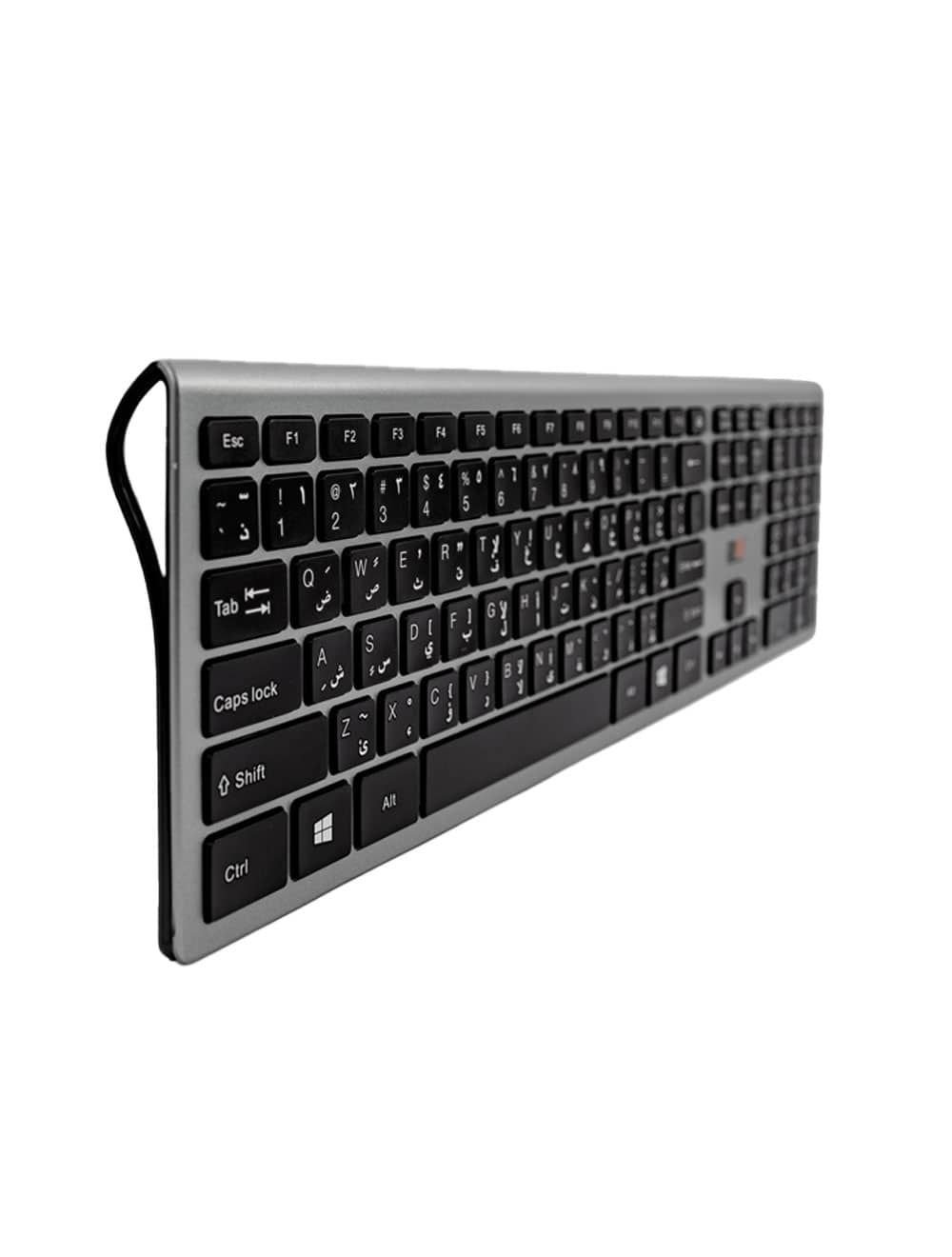 توبى (KB306) لوحة مفاتيح و ماوس لاسلكي Business Series - رمادي غامق*أسود-2B (KB306) Business Series Wireless Keyboard and Mouse Combo - Dark Gray*Black - الصورة 3