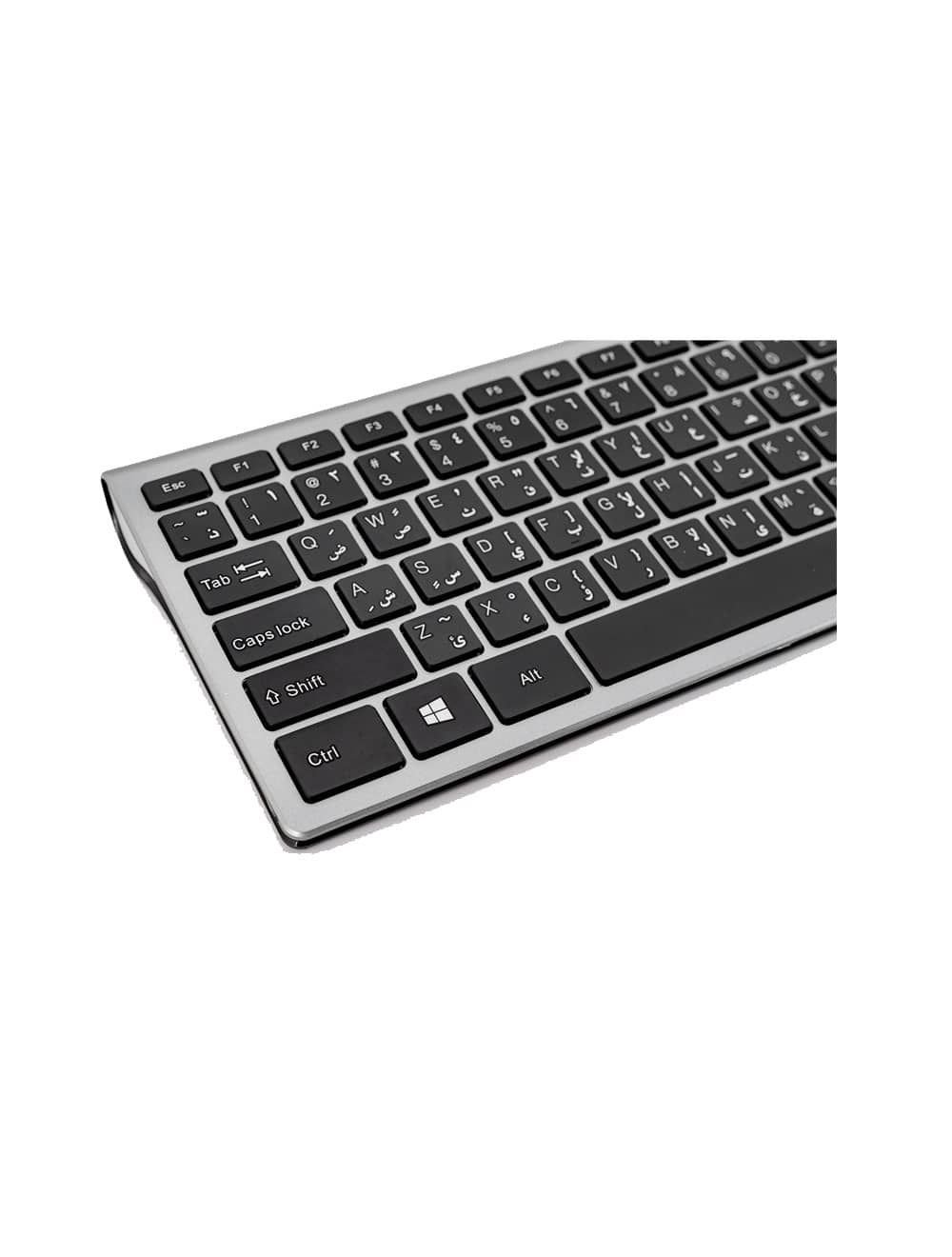 توبى (KB306) لوحة مفاتيح و ماوس لاسلكي Business Series - رمادي غامق*أسود-2B (KB306) Business Series Wireless Keyboard and Mouse Combo - Dark Gray*Black - الصورة 5