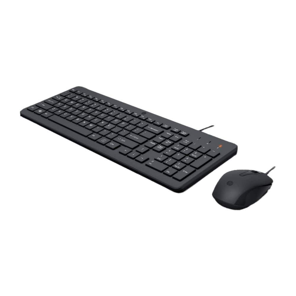 HP 150 Wired Keyboard and Mouse Black - الصورة 2